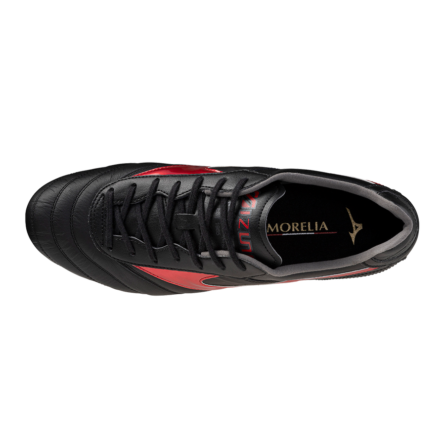 Mizuno MORELIA II ELITE Black/MORELIA 40th Red/Black Sand